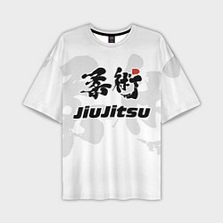 Футболка оверсайз мужская Джиу-джитсу Jiu-jitsu, цвет: 3D-принт
