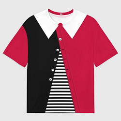 Футболка оверсайз мужская Праздничный новогодний карнавальный костюм Буратин, цвет: 3D-принт