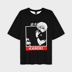Мужская футболка оверсайз Tokyo Ghoul - Kaneki Ken