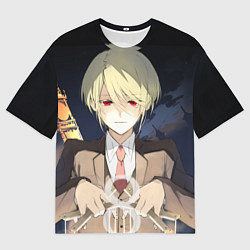 Футболка оверсайз мужская Луис Джеймс Мориарти, цвет: 3D-принт