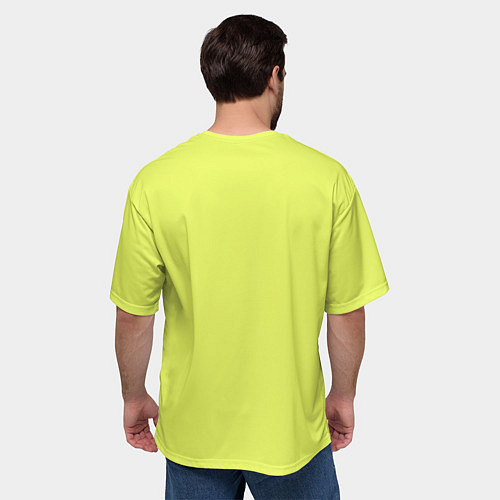 Мужская футболка оверсайз Красотка Люси арт / 3D-принт – фото 4