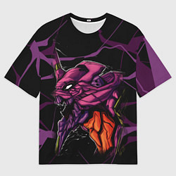 Футболка оверсайз мужская Ева-01, цвет: 3D-принт