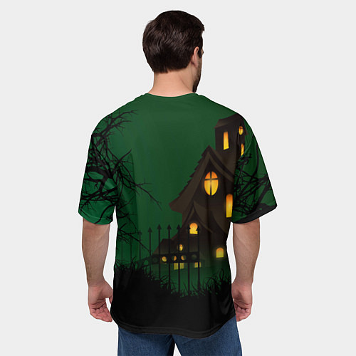 Мужская футболка оверсайз Мороженое - зомби / 3D-принт – фото 4