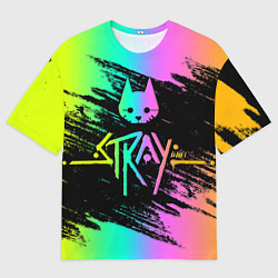 Футболка оверсайз мужская Stray gradient, цвет: 3D-принт
