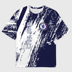 Футболка оверсайз мужская Фк челси, цвет: 3D-принт