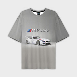 Мужская футболка оверсайз BMW Z4 GT3 - Motorsport - racing team