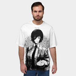 Футболка оверсайз мужская Himeno, цвет: 3D-принт — фото 2