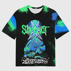 Футболка оверсайз мужская Slipknot monster, цвет: 3D-принт