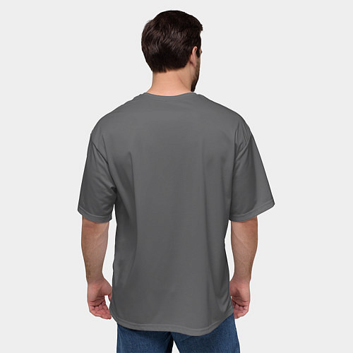 Мужская футболка оверсайз Image not found / 3D-принт – фото 4
