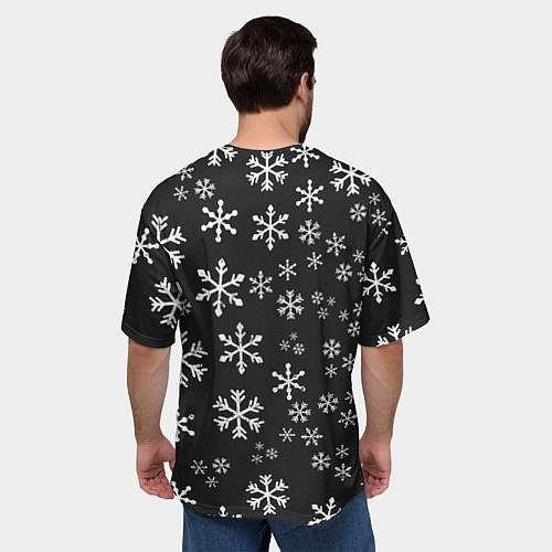 Мужская футболка оверсайз Its too early / 3D-принт – фото 4