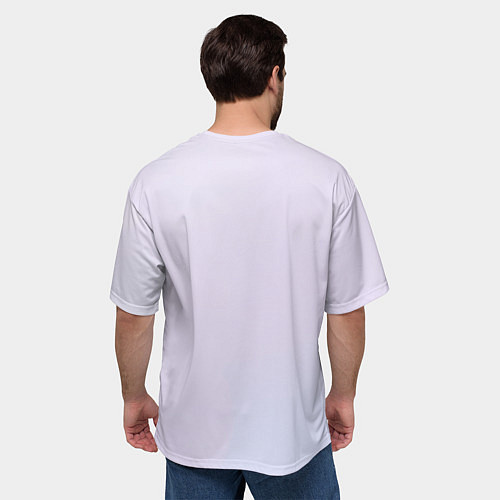 Мужская футболка оверсайз Флэр Аргранд / 3D-принт – фото 4