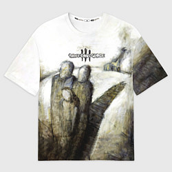 Футболка оверсайз мужская Three Days Grace дебютный альбом, цвет: 3D-принт