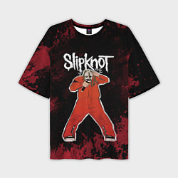 Мужская футболка оверсайз Slipknot music