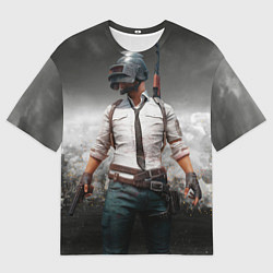 Мужская футболка оверсайз Plаyerunknowns battlegrоunds