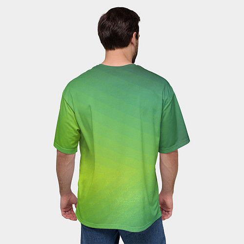 Мужская футболка оверсайз Маленький Франки / 3D-принт – фото 4