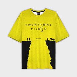 Футболка оверсайз мужская Trench Twenty One Pilots, цвет: 3D-принт