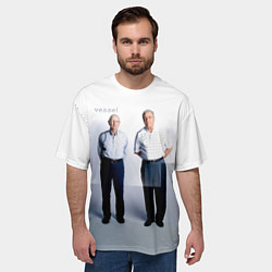 Футболка оверсайз мужская Vessel - Twenty One Pilots, цвет: 3D-принт — фото 2