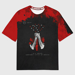 Футболка оверсайз мужская Goner - Twenty One Pilots, цвет: 3D-принт