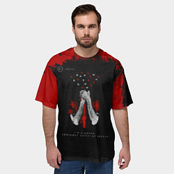 Футболка оверсайз мужская Goner - Twenty One Pilots, цвет: 3D-принт — фото 2