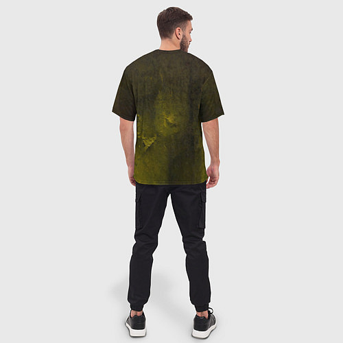 Мужская футболка оверсайз Майн Кайф - Агата Кристи / 3D-принт – фото 4