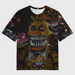 Мужская футболка оверсайз Кошмарная Чика