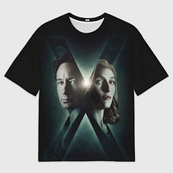 Футболка оверсайз мужская X - Files, цвет: 3D-принт