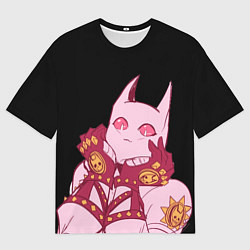 Футболка оверсайз мужская Милый стенд Killer Queen - Jojo, цвет: 3D-принт