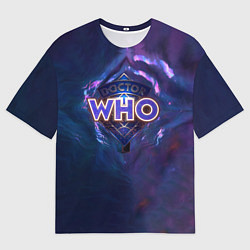 Футболка оверсайз мужская Новый Доктор Кто, цвет: 3D-принт