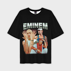 Футболка оверсайз мужская Eminem Slim Shady, цвет: 3D-принт