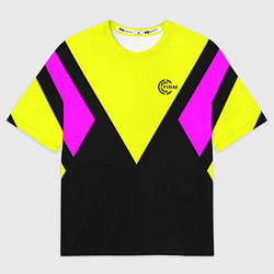 Футболка оверсайз мужская FIRM прямиком из восьмидесятых, цвет: 3D-принт