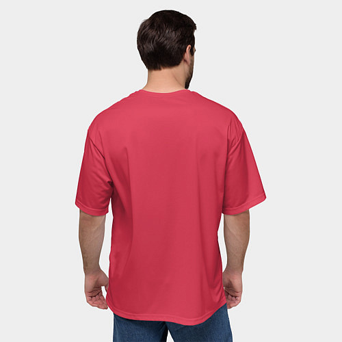 Мужская футболка оверсайз Монстрики графитти / 3D-принт – фото 4