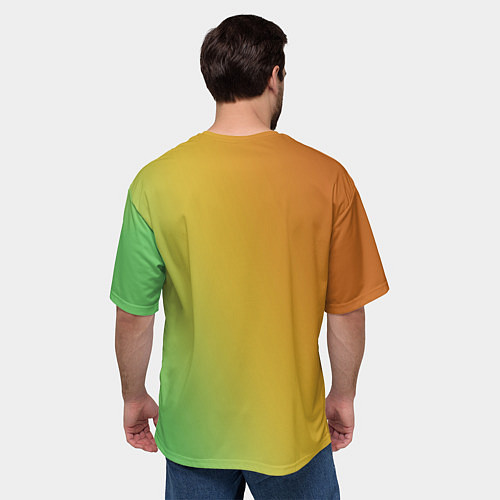 Мужская футболка оверсайз My Singing Monsters - Зерномех / 3D-принт – фото 4