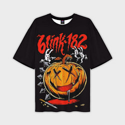 Футболка оверсайз мужская Blink ghosts pumpkin, цвет: 3D-принт