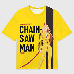 Мужская футболка оверсайз Пауэр пародия на Убить Билла