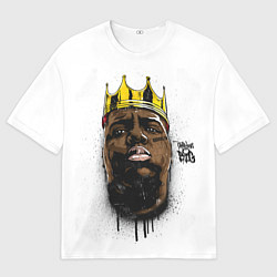 Футболка оверсайз мужская The Notorious B I G, цвет: 3D-принт