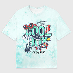 Мужская футболка оверсайз Игровая-спортивная периферия