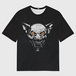 Мужская футболка оверсайз The White Wolf