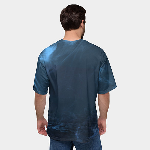 Мужская футболка оверсайз Drive civetta / 3D-принт – фото 4