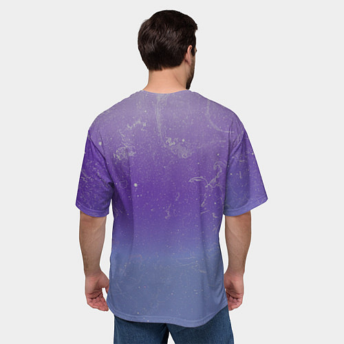 Мужская футболка оверсайз Блэйд из хонкай стар рейл / 3D-принт – фото 4