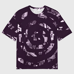 Мужская футболка оверсайз Roblox персонажи