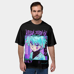 Футболка оверсайз мужская Хантер Киллуа, цвет: 3D-принт — фото 2