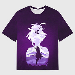Футболка оверсайз мужская Юзуриха, цвет: 3D-принт