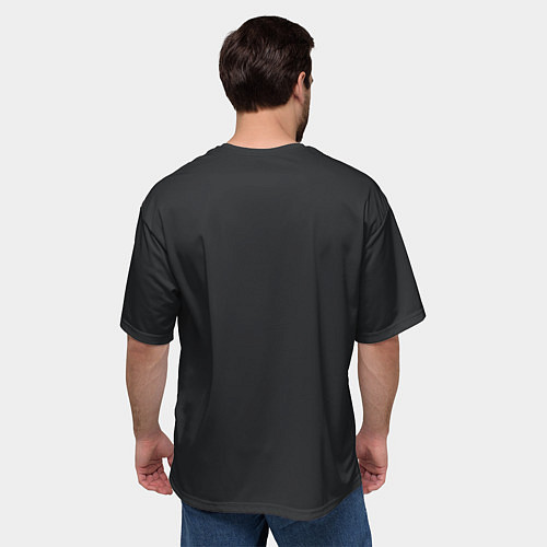 Мужская футболка оверсайз Барт Симпсон зомби / 3D-принт – фото 4