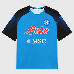 Мужская футболка оверсайз Виктор Осимхен Наполи форма 2223 домашняя