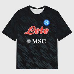 Мужская футболка оверсайз Виктор Осимхен Наполи форма 2223 третья