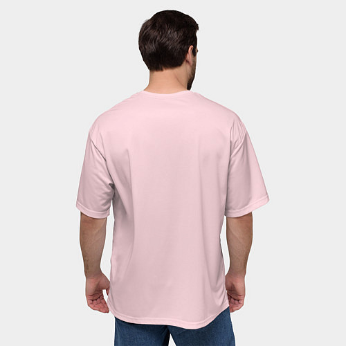 Мужская футболка оверсайз Sousuke Shima - Skip and Loafer / 3D-принт – фото 4