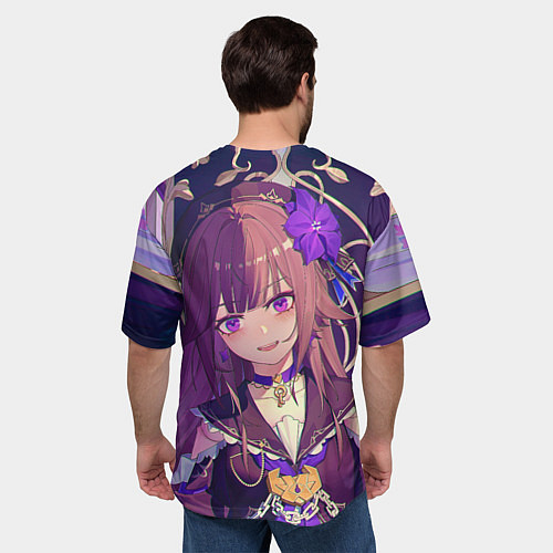 Мужская футболка оверсайз Хонкай Стар Рейл: Герта / 3D-принт – фото 4