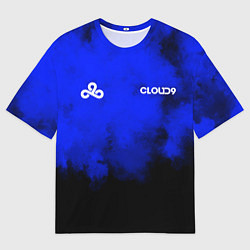 Футболка оверсайз мужская Форма Cloud9, цвет: 3D-принт