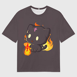 Футболка оверсайз мужская Чомусуке Коносуба, цвет: 3D-принт