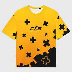 Футболка оверсайз мужская Skin crosses cs2, цвет: 3D-принт
